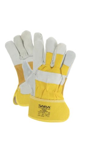 Sara YellowGrip marhabőrkesztyű